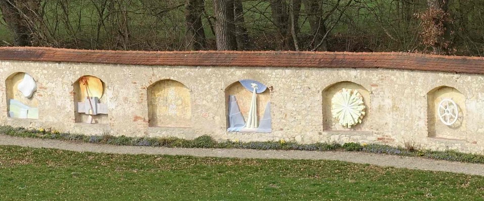 Bruder-Klaus-Visionenweg im Kloster Heiligkreuztal